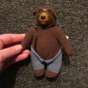 Vintage Country Bears Disney McDonalds Plush Fred Bedderhead 2002 Happy Meal Toy
